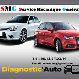 SMG service mécanique général, آلة السيارات, ميكانيكي للسيارات